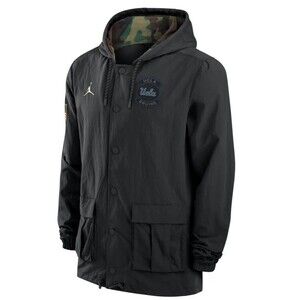 Jordan UCLA Football Team Issue PE On-Field Salute To Service Jacket Men’s Sz XL